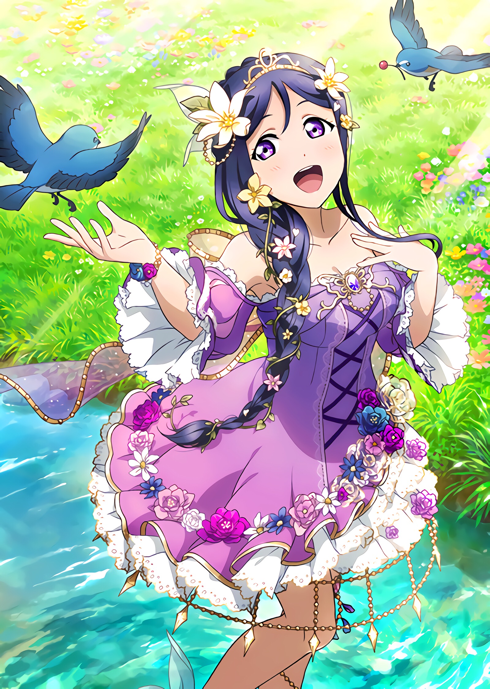 lovelivesunshine卡牌去框!童话篇 松浦果南 觉醒