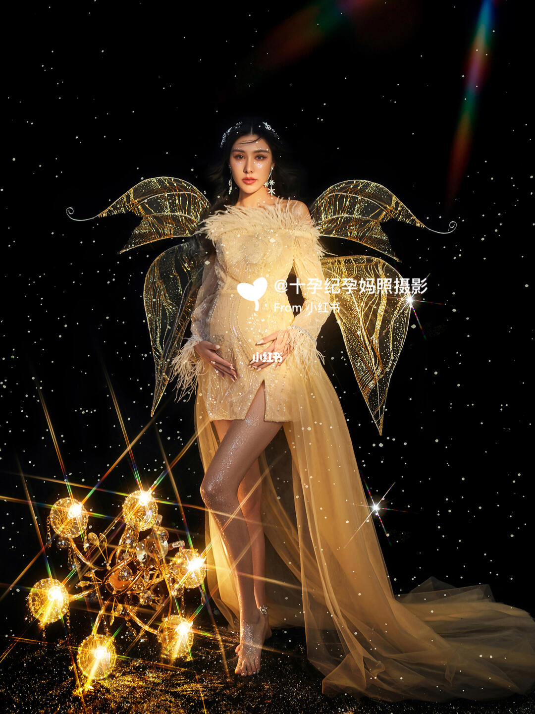 火爆全网的独家精灵孕照你拍了吗