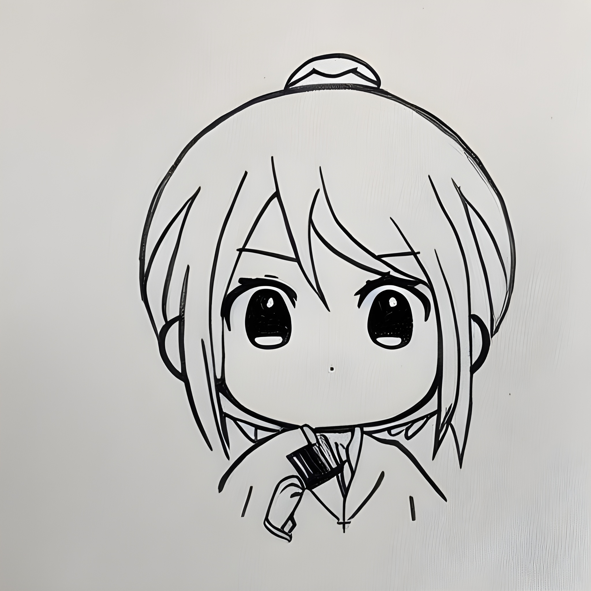 可爱的动漫人物简笔画