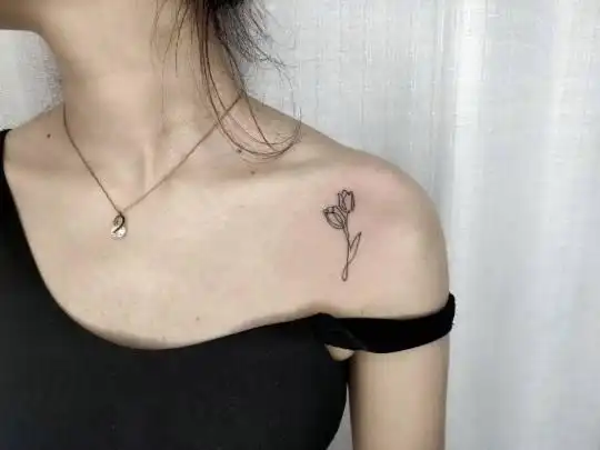 2020女神锁骨纹身3锁骨纹身图案女性锁骨小纹身图案大全纹身图案女