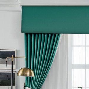 欧式窗帘平幔帘头