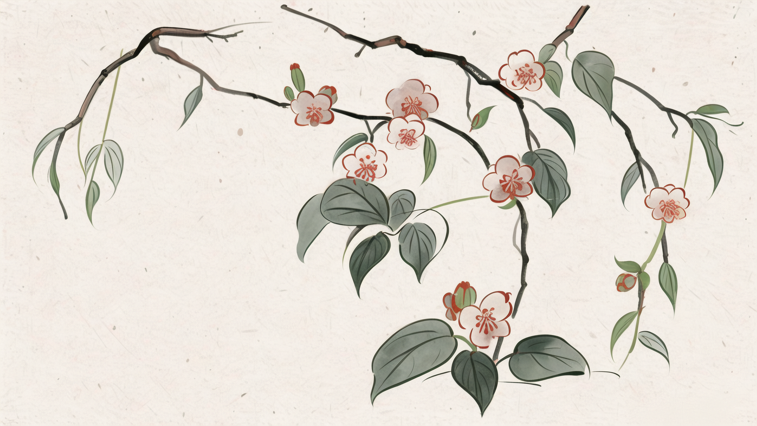 梅花飘香,古风壁纸来袭~ 沉浸在仙气的意境中,仿佛穿越时空,回到了