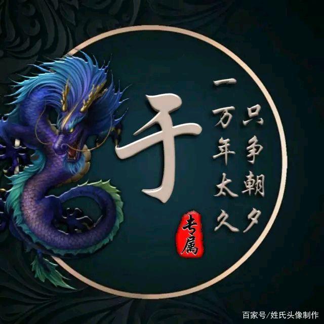 龙的传人姓氏头像