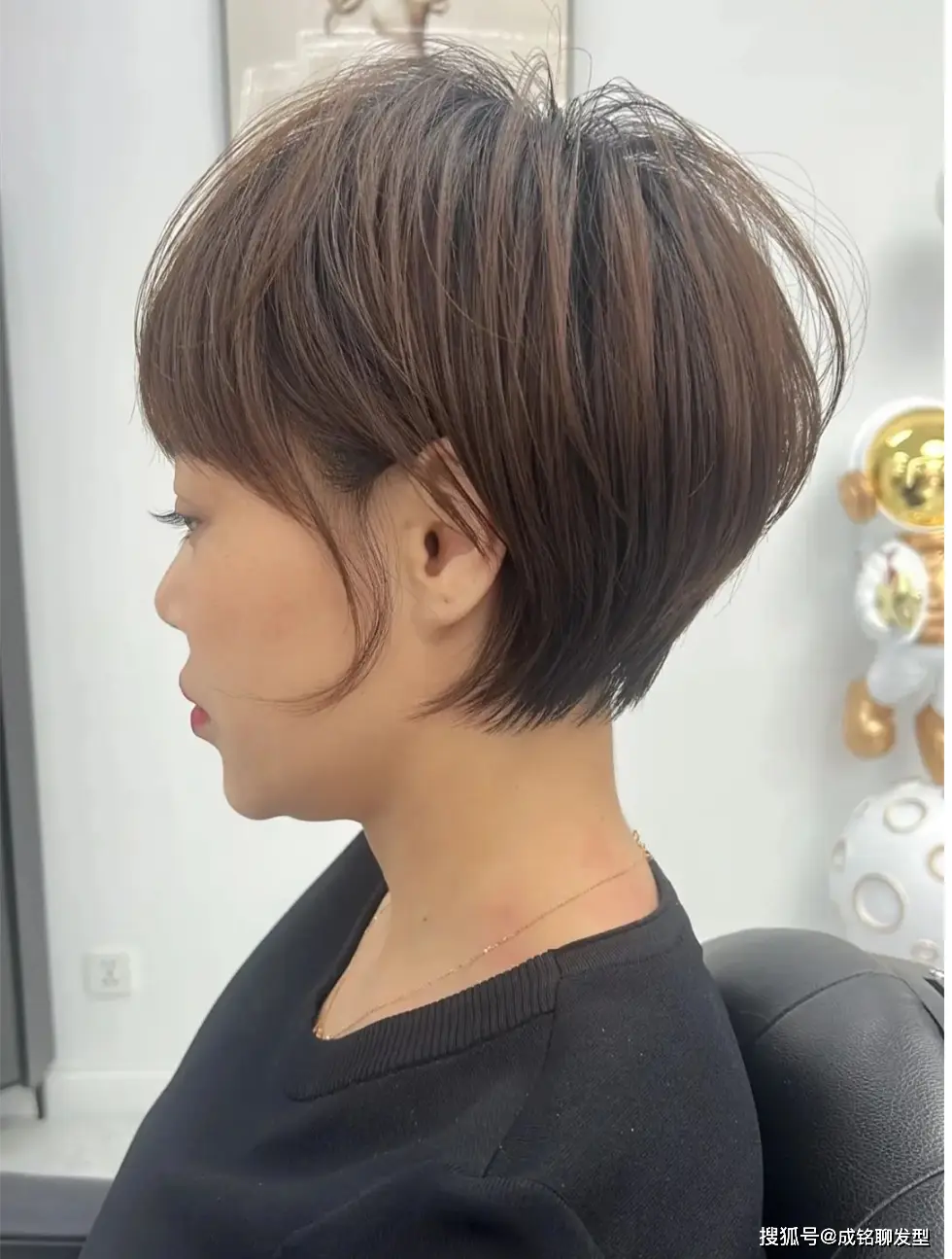 女人到了四五十岁,这6种时尚减龄的短发,让你远离"阿姨发型"_效果