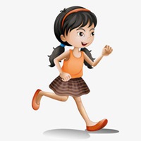 女生漫画头像活泼的可爱运动风_微信头像图片大全