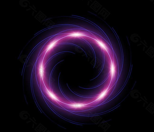 旋转光束psd模板素材ps特效分层
