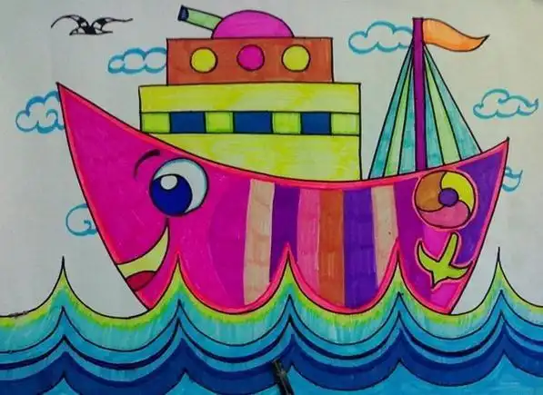 六岁儿童画画大全简单漂亮 6岁的画画大全简单