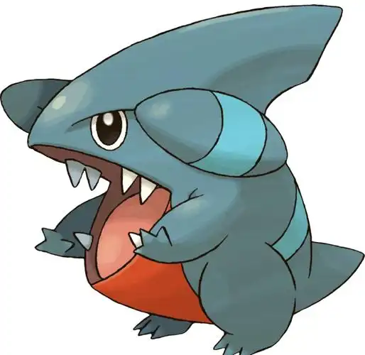 圆陆鲨的进化之旅 圆陆鲨,这个属于龙和地面属性的宝可梦,拥有强大的