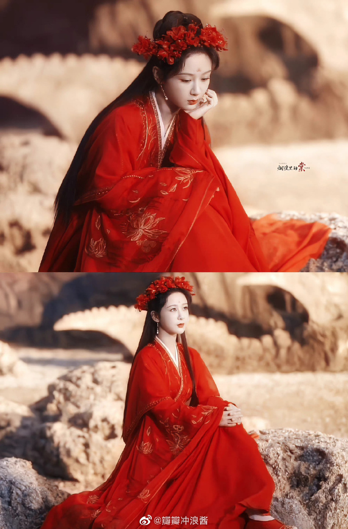我单方面宣布杨紫就是内95最适合古装红衣的女演员
