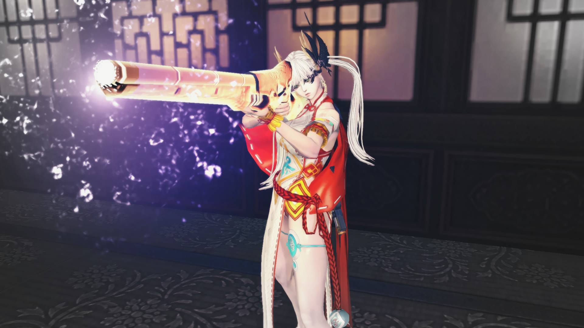 茱莉亚时装双枪美女图集锦_52pk剑灵图片站