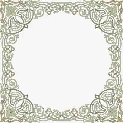 装饰花纹边框免抠素材免费下载_觅元素51yuansu.com