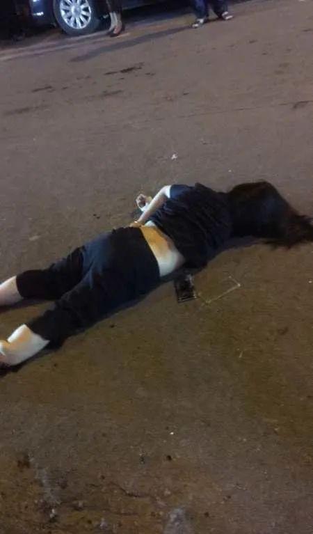 广东河源紫金一女子坠楼,当场身亡,吓懵路人!