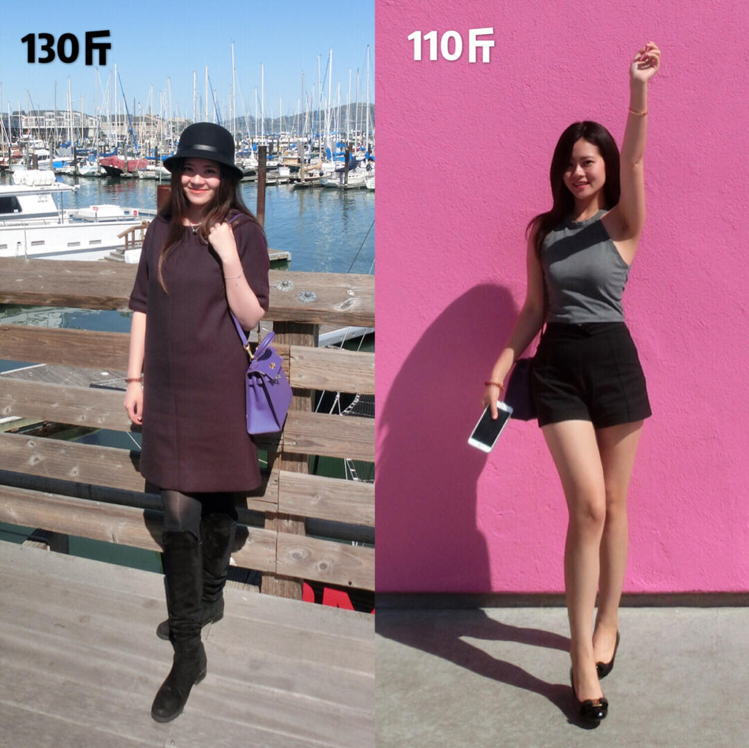 130斤到110斤,小基数减肥干货分享～历时1个月的减肥笔记