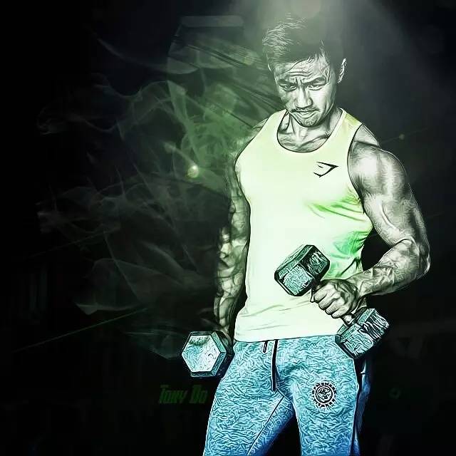 一组适合当微信头像的健身励志图