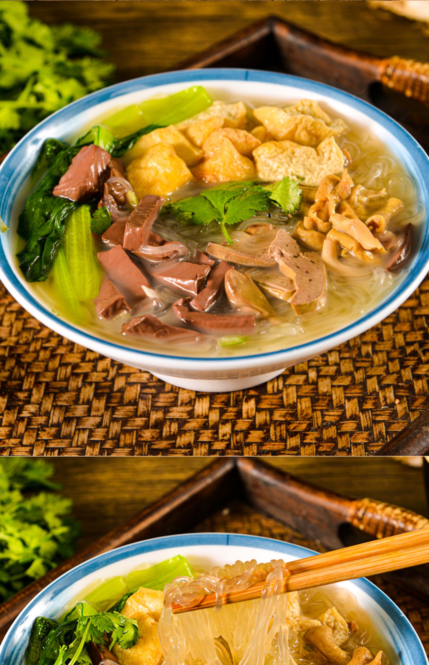 鸭血粉丝汤 南京冠生鸭血粉丝汤袋装特产小吃老鸭粉米线夜宵方便速