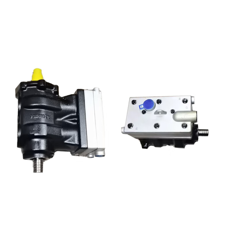 wd 豪沃zz1167 zz2197气泵总成 空压机总成 双缸气泵总成