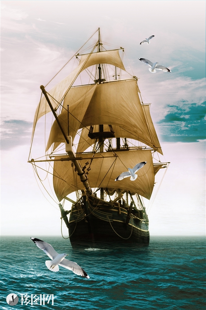 一帆风顺装饰图_帆船图片_大海素材_中式玄关_玄关/屏风/隔断_装饰