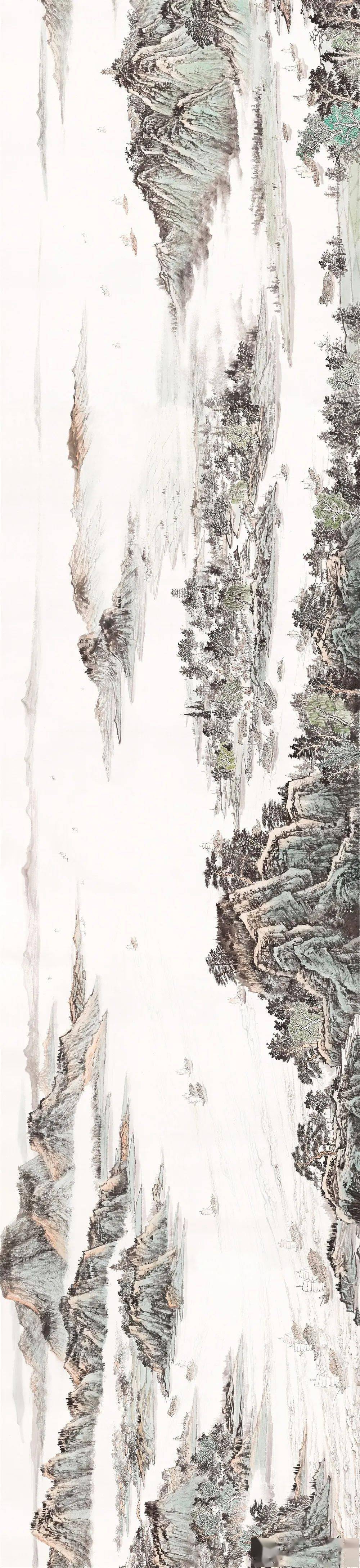 山水巨制│画说京杭大运河百米长卷