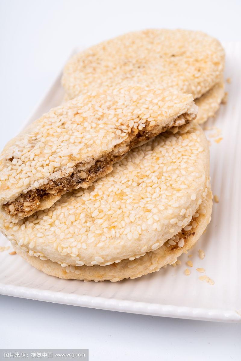 湖南衡阳地方特产酥薄月,月饼,芝麻饼