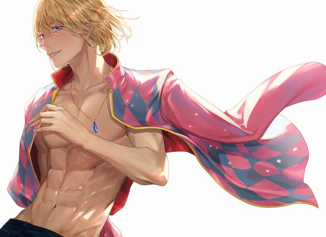 pixiv,性感的肉体美,男性肌肉插画特辑,壁纸