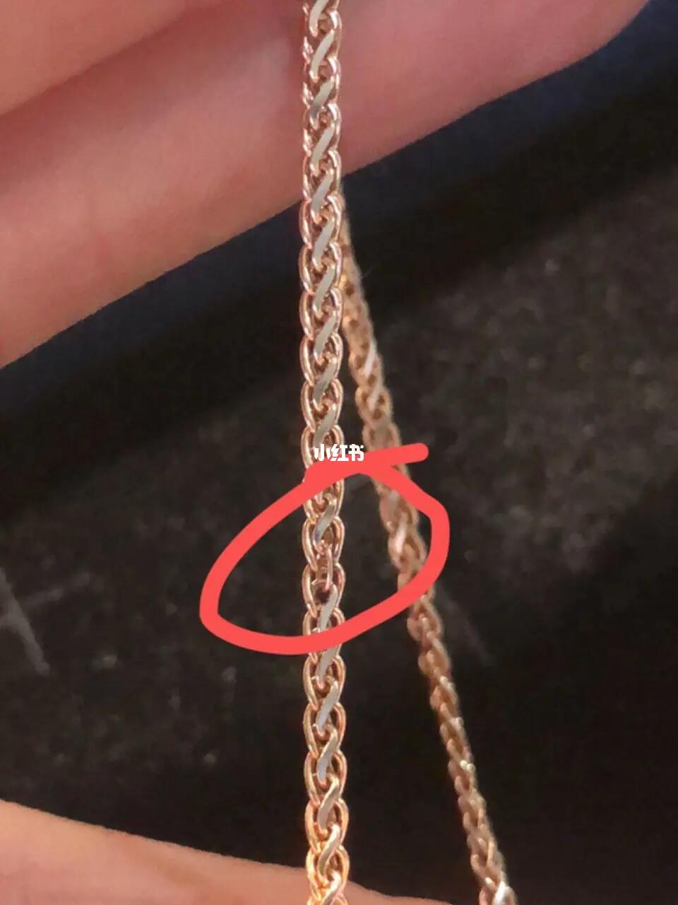 意大利项链断了一小节可以加环加固