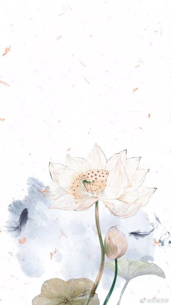 简单素雅的古风背景图