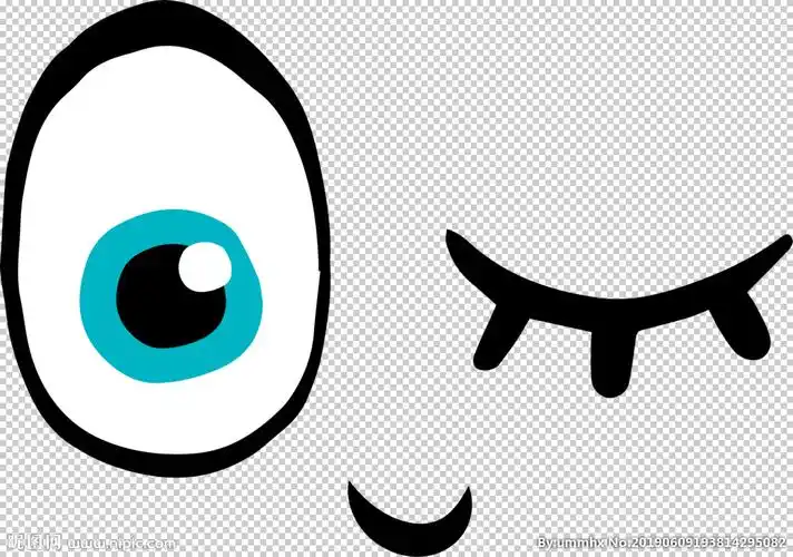 卡通眼睛图片