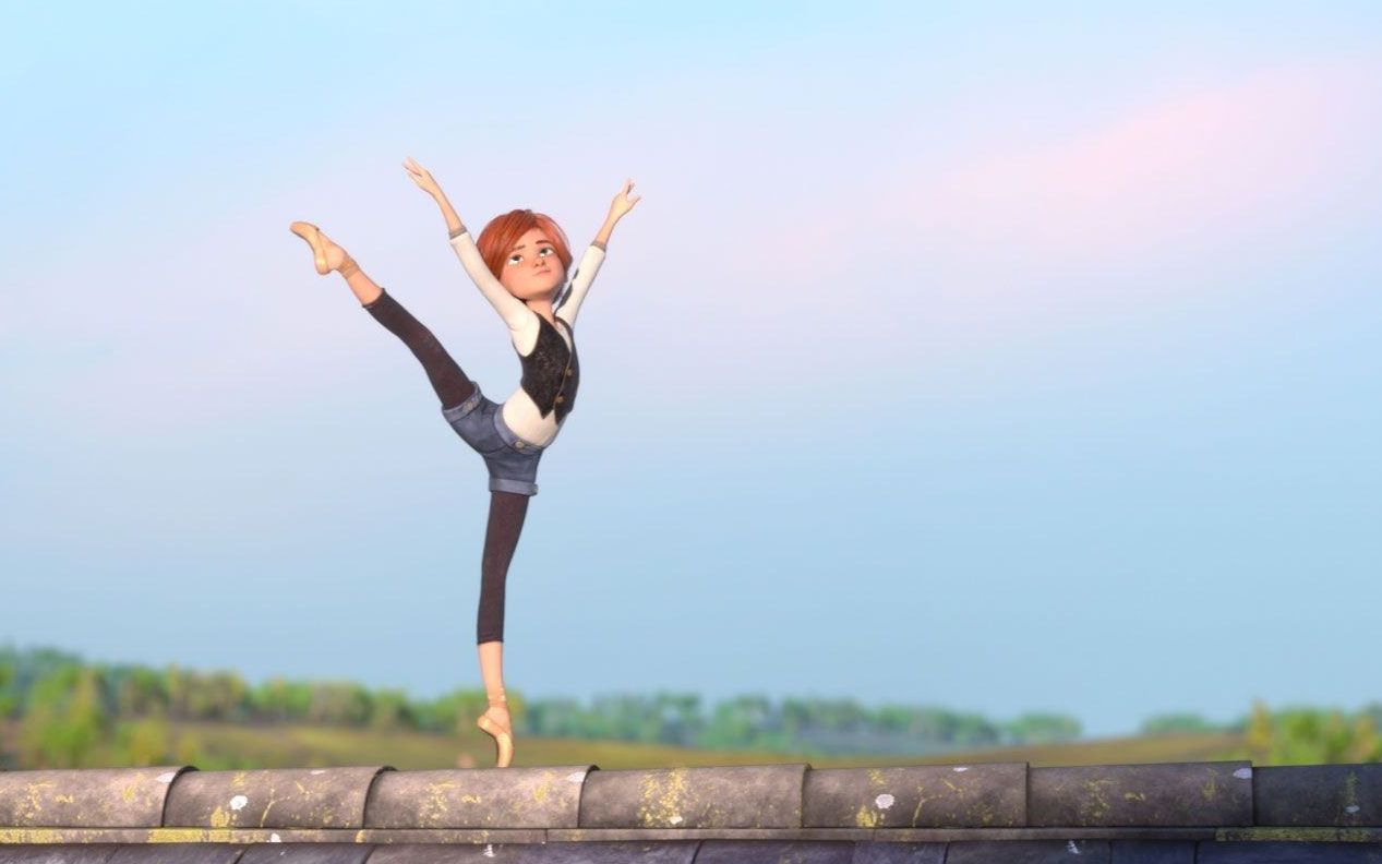 【了不起的菲丽西】动画电影剪辑,小女孩菲丽西的芭蕾梦,电影里面的