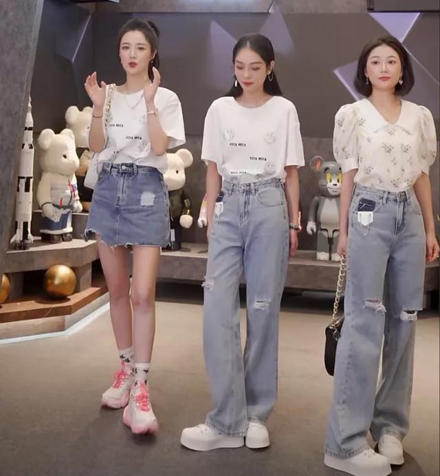 薇娅的三位模特薇娅御用模特