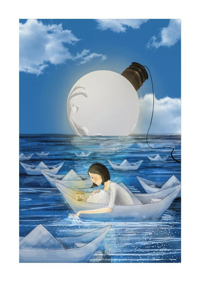 插画师的猎奇生活,让人想把每张都做成壁纸!