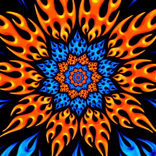 循环gifloopgif火焰gif完美的循环gif