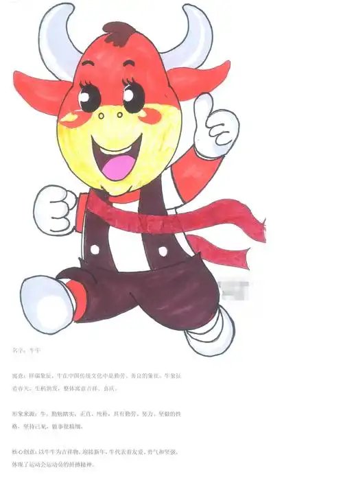 请为你喜欢的运动会吉祥物的设计稿进行投票