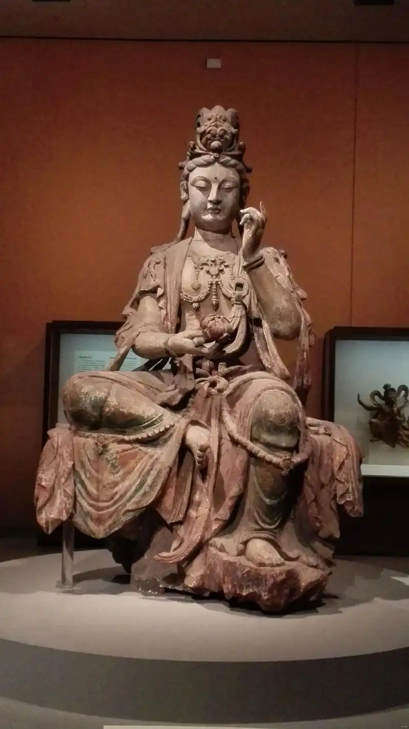 普渡舟系列之四:国家博物馆藏最大的宋代木雕观音坐像欣赏