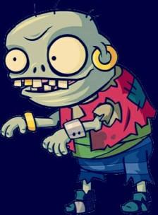 植物大战僵尸小鬼僵尸的简笔画