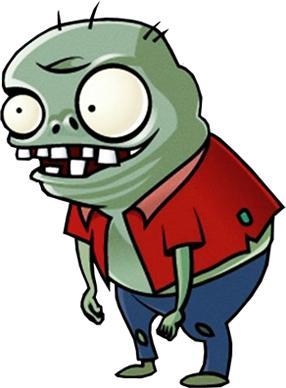 植物大战僵尸简笔画小鬼僵尸