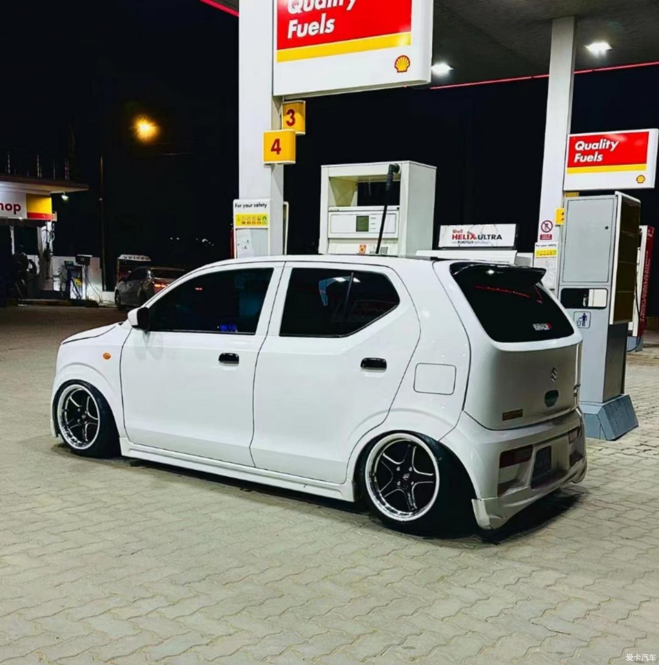 "小车之王"铃木奥拓改装airbft气动避震-爱卡汽车网论坛