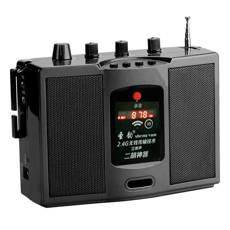 圣韵v306无线扩音器二胡神器笛子古筝乐器小蜜蜂大功率便携式音箱-领