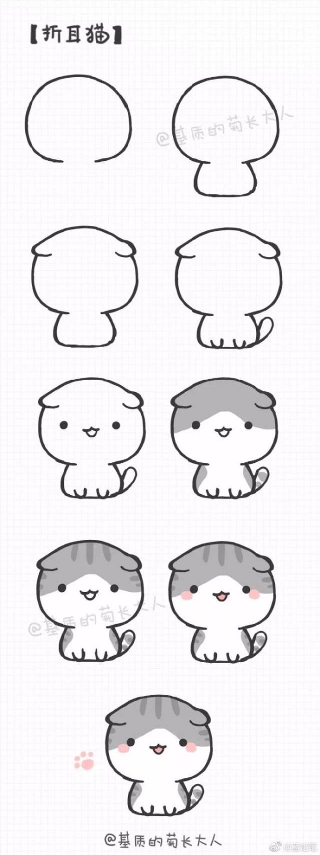 给你的萌宠喵喵画一幅画吧,真的很萌哦-宠物频道-手机搜狐