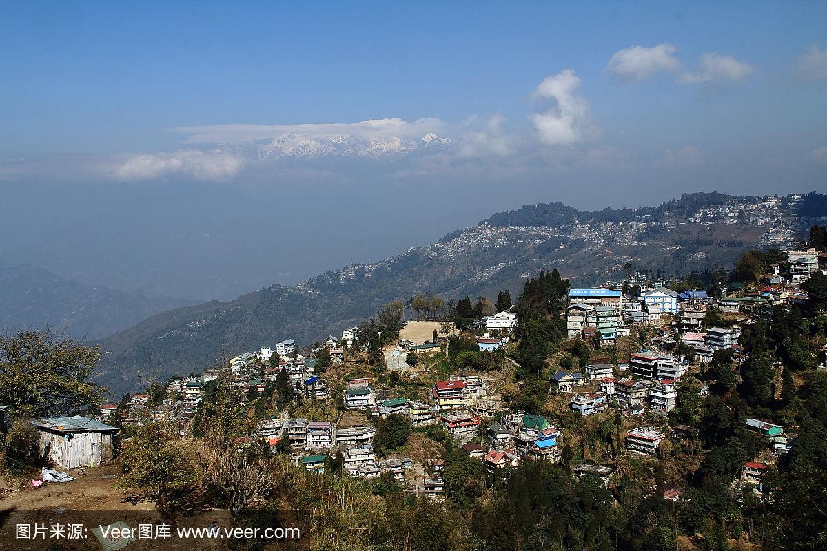 印度西孟加拉邦大吉岭镇