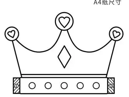 今日推荐:三八节手工打印皇冠材料@dou 小助手 #三八节 #女神节手工