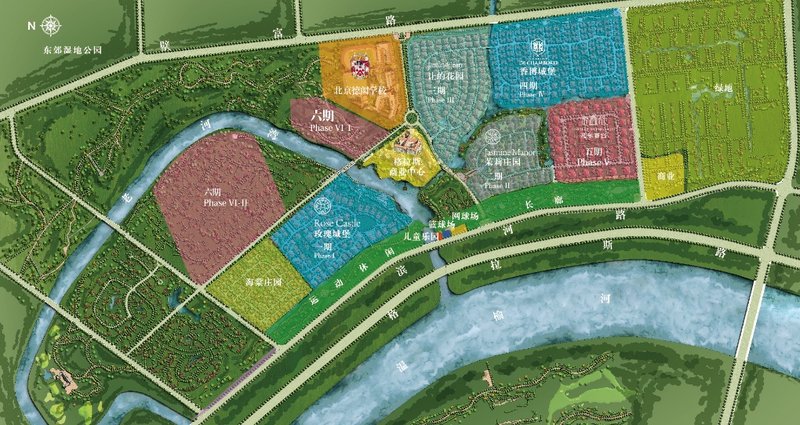 格拉斯小镇介绍通州豪宅大别墅
