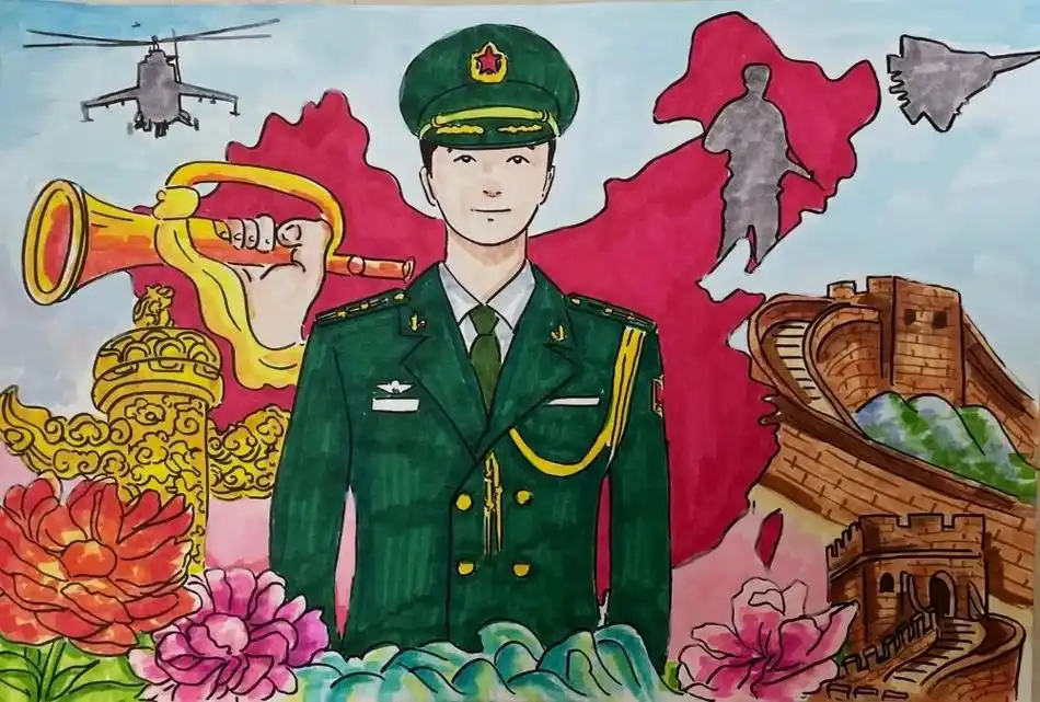 儿童节福利丨庆祝建军95周年绘画作品征集活动来了