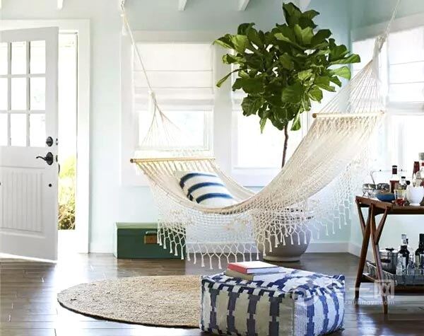 家有吊床如有一宝 海口装修网提醒安装吊床注意事项