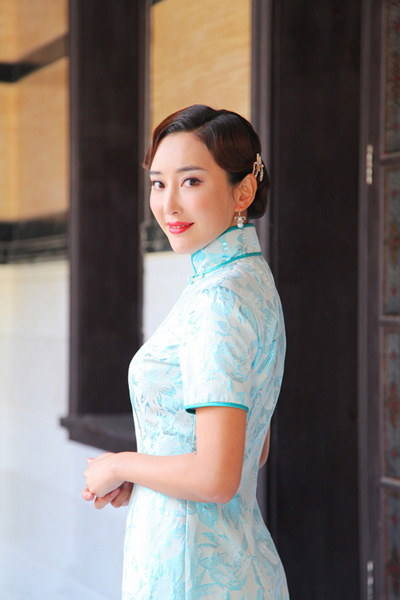 杜若溪《勇敢的心》曝温婉旗袍剧照