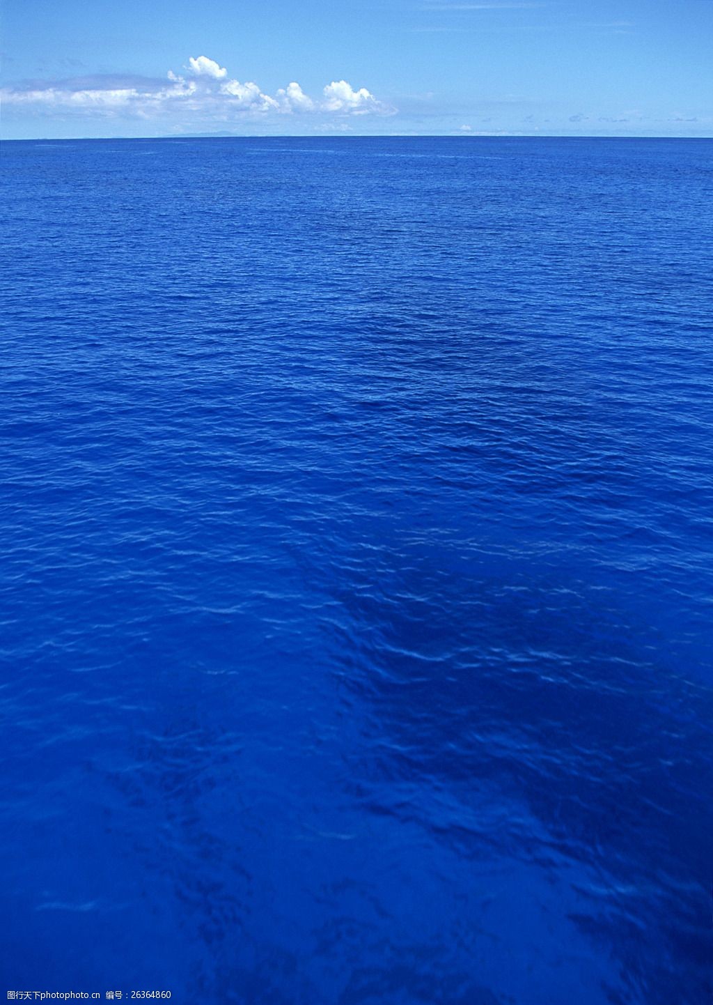 唯美蓝色海洋图片