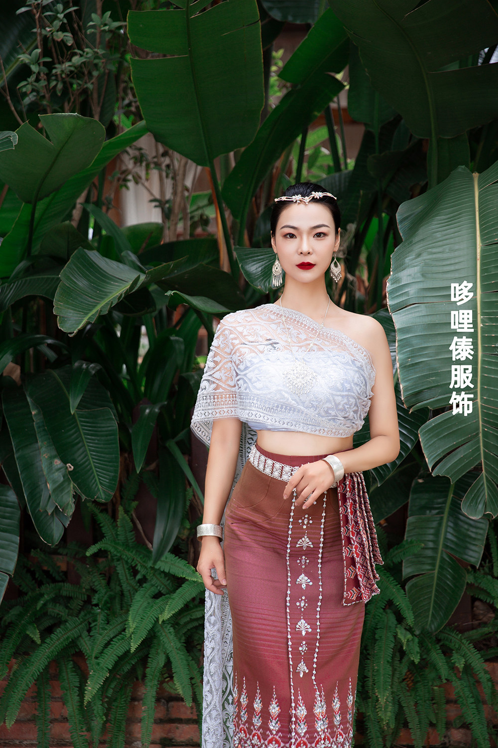 哆哩傣服饰泰国服装女套装傣族泼水节盛装年会迎宾服工作服影楼服