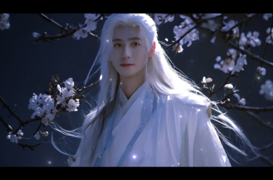 无心无念无欲无求 又带着神性的悲悯|古装白发仙侠造型朱一龙