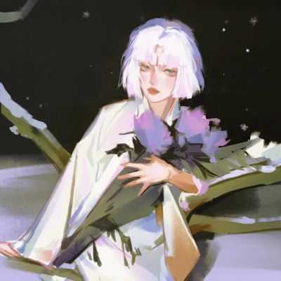 插画女头/"神明救赎"_女生头像_我要个性网