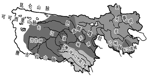 被誉为"中华水塔"的三江源头地区是 ( )