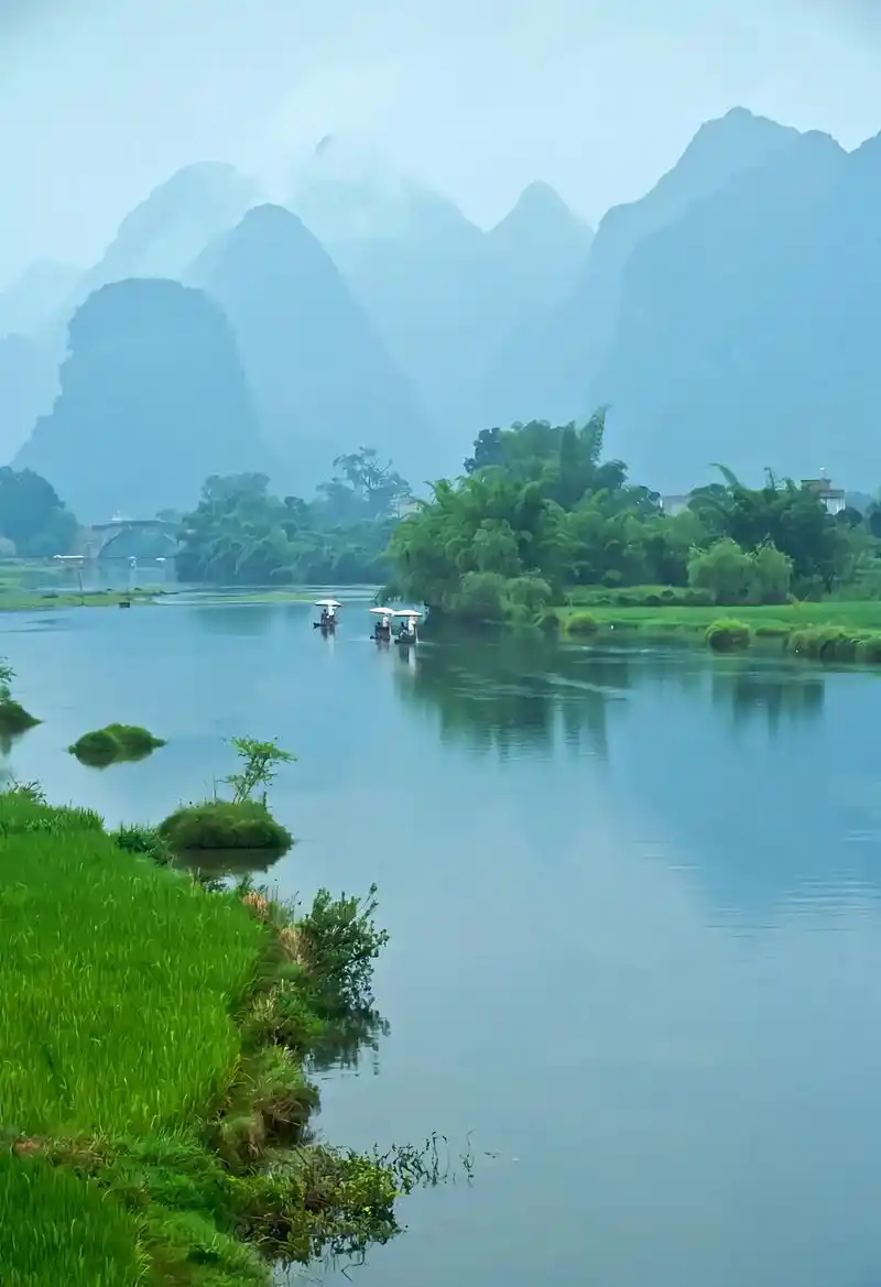 风景如画心旷神怡 #手机高清壁纸 #青山绿水蓝天白云 天气晴朗